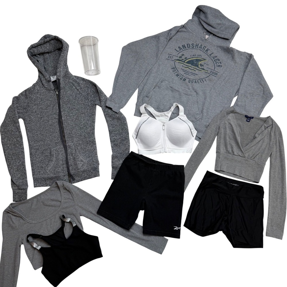 Activewear Lot Womens Small • 8 pieces    Athleisure basiccore Normcore Gym Y2K